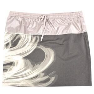 Simply Vera Vera Wang Knit sport Short skirt brown/beige Sz XL